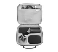 RLSOCO Hard Case Compatible With Shure MV7+/SM7dB Dynamic Vocal Microphone - Grey (Case Only)