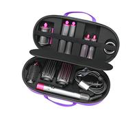 RLSOCO Hard Case for Dyson Airwrap Complete Long/Complete Styler HS08 HS05 HS01,NOT for Dyson Airwrap i.d. - Fits 4pcs Long Barrels or Short Barrels - Violet (Case Only,Hair Styler is not Included)