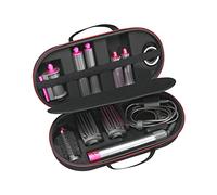 RLSOCO Hard Case for Dyson Airwrap Multi-Styler and Dryer Complete & Complete Long HS05,HS01,HS08 - Fits for 4Pcs Long Barrels or Short Barrels (Case only,Hair Styler is not Included) - Black