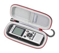 RLSOCO Hard Case for Olympus Digital Voice Recorder WS-883/WS-882//DM-720 | Storage Case for OM System Olympus VN-541PC/DM-750/VN-551PC Digital Voice Recorder Shockproof Bag with Carabiner (Case Only)