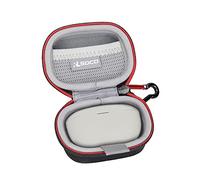 RLSOCO Hard Case for Sony WF-1000XM4 Industry Leading Noise Canceling Truly Wireless Earbud Headphones - Black | Dustproof, Water-Resistant Storage Pouch, with Sturdy Metal Hook (Case Only)