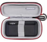 RLSOCO Hard Travel Case for SanDisk Extreme/Extreme PRO Portable SSD | Shockproof Protective Storage Bag with Carabiner Fits 500GB/1TB/2TB/4TB SanDisk External SSD, Portable for Travel (Case Only)