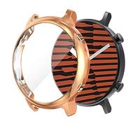 RLTech Case for Huawei Watch GT 2 42mm, Ultra-Thin Silicone Bumper Flexible Case Cover for Huawei Watch GT 2 42mm, Rose gold