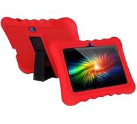 RLTech Case for Pritom 7, Soft Kid Friendly Light Weight Build in Kickstand Protective Case for Contixo 7/Pritom 7/ZONKO 7/LAMZIEN 7, Red