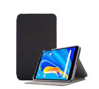 RLTech Case for Pritom 8 inch, Slim Lightweight Smart Shell Folio Cover with Stand Function for Pritom 8 inch Tablet, Black-A