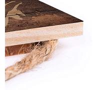 RLVH Door Hanging Decoration You Can'T Buy Happiness But Can Marry A Mexican Wooden Sign Gifts For The Office Bathroom Decor Wall Art Funny(23X35CM)