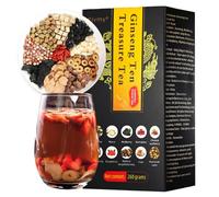Rlvym Ginseng Five Treasures Tea Herbal Kidney Care Tea for Men's Essentials