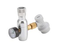 RLVYTA home brew equipment Beer Keg Charger CO2 Dispenser High Accuracy CO2 Gas Ball Lock Keg Regulator Beer Production Accessory