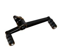 RLVYTA Metal Gear Shifter Shift Lever Gloss Black Heel Toe Shifter&Rudyness Pegs Fit for Harley 2004-2022 Sportster Iron XL 883 1200 48 Gear Lever(Black)