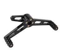 RLVYTA Metal Gear Shifter Shift Lever Motorcycle Heel Toe Gear Shift Levers Forward Control Shifter Footpegs Rod Linkage Fit for Harley Sportster XL 883 1200(H Black)