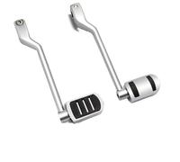 RLVYTA Metal Gear Shifter Shift Lever Motorcycle Heel Toe Shifter Fit for Harley Davidson Softail Springer Electra Glide Road King Fat Boy FLHX FLS Street CVO(Chrome Set)