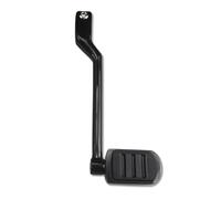 RLVYTA Metal Gear Shifter Shift Lever Motorcycle Heel Toe Shifter Fit for Harley Davidson Softail Springer Electra Glide Road King Fat Boy FLHX FLS Street CVO(Black Left Front)