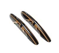 RLVYTA Support Handle Car Door Handle 2PCS in Set The Handle Cover Sticker Trim Fit for MINI Fit for Cooper S JCW F56 F57 Car-Styling Exterior Parts Accessories(F,with only Light)