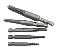 RLVYTA Suspension Lower Control Arm Pry Tool 10pc Hexagonal Shank Broken Head Screw Extractor Screwdriver for Taking out Electric Drill Tool Set Bushing Tools(5pcs)