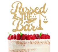 RLXPT Passed the Bar Cake Topper, Congrats Lawyer Grad Cake Decorations, Future Lawyer, Law School Survivor Party Decorations