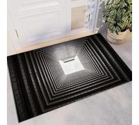 RLYXGS Illusion Optics Area Rug Visual Architecture 3D Non-Slip Rug 60x90cm, Soft Washable Carpet for Living Room Dining Room Bedroom Hallway Office Floor Door Mat Decorative Indoor Rug 3R3480