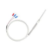 RLZQSGOT 0-800 degree M8 1m 2m 3m 5m K J PT100 Type 50mm 150mm 100mm 200mm Probe Screw Thread Cable Thermocouple Oven Temperature(1m M8 PT100,150mm)