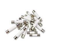 RLZQSGOT 10pcs 5 * 20mm 6 * 30mm Fast Blow Tube Fuses 250V 0.5A 1A 2A 3A 4A 5A 6A 6.3A 8A 10A 15A 20A 25A 30A AMP Fuse Ceramic Fusible(2a,6x30mm)