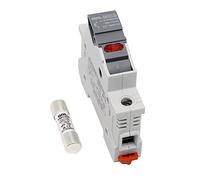 RLZQSGOT 1pcs Solar Fuse Holder PV 1000V with Indicator Light DC 10x38MM(20A)