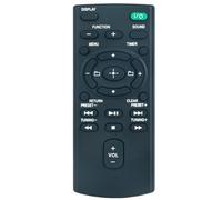 RM-AMU197 Replace Remote Control Work for Sony CMT-X5CDB CMT-X5CD CMT-X7CDB