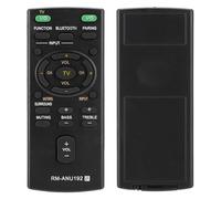 RM-ANU192 Remote Control Durable for SACT60BT HTCT60BT SSWCT60, Made of ABS, Black, More Than 8M Remote Control Distance, for Fans