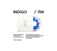 RM - Indigo Ltd. Clear w/ Blue - Splattered Vinyl
