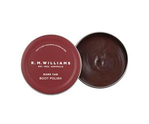 RM Williams Dark Tan Shoe Polish - Restores Colour To Dark Tan Leather ANY