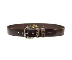RM Williams Jerrawa Brown Leather Belt EU 34