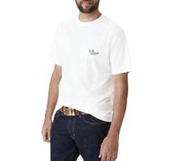 RM Williams Mens Byron T-Shirt (UK, Alpha, L, Regular, Regular, White)