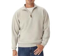 RM Williams Mens Mulyungarie Half Zip Sweatshirt Grey Marl (UK, Alpha, S, Regular, Regular, Grey Marl)