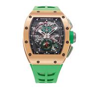 RM11-01 Roberto Mancini Flyback Chronograph 49mm Titanium and Rose Gold