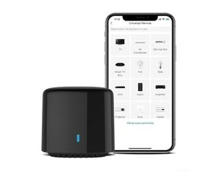 RM4C for Mini Smart Remote Control with Cloud Based Code Updates for New For IR Devices and For Alexa Google Assistant Support