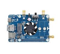 RM500U-CN 5G HAT For Raspberry Pi/Jetson Nano, Quad Antennas LTE-A, supports 5G NSA and SA Networking,5G/4G/3G Compatible