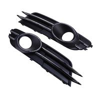 RMBIECFH Car Front Bumper Fog Lights Racing Grills Covers For Audi A6 C7 Sedan/Avant 2011 2012 2013 2014 2015 Auto Accessories