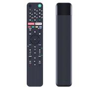 RMF-TX500E Voice Replacement Remote Control Sutible for Sony Smart TV KD-55XG8577 KD-55XH9005 KD-55XH9505 KD-65XG8596 KD-65XG9505 KD-65XH9288 KD-75XG9505 with Netflix and Google Play Buttons