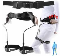 RMJEZTQD Exoskeleton Booster Equipment, Body Power Walking Aids, No Charging Needed, for Elderly Ergonomic Power Walking Aid Leg Lift and Climbing Support.
