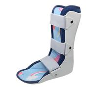 RMJEZTQD Kids Ankle Foot Orthosis, Kids AFO Drop Foot Brace, Child Shin Ankle Foot Brace Night Splint, Medical Walking Boot for Toe, Foot & Ankle Injuries, Fractures & Sprains.(Left,Large)
