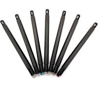 RMJEZTQD Mohs Hardness Test Kit, 7 Pcs 3-9 Scratch Tester Hardness Test Pen with Storage Box, Portable Hardness Testing Equipment, for Industrial Mineral Identification Gem Jade Jewelry.