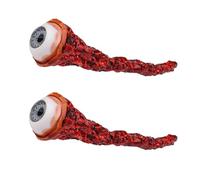 RmKbe 2 Pieces Halloween Severed Eyeball Fake Eyeball Scary Realistic Simulation Eyeballs Prop Halloween Scary Props for Party Spooky Decorations