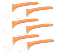 RmKbe 6pcs Halloween Long Nose Pinocchio Nose Props Prosthetic Wicked Witch Nose Horror Long Nose Halloween Cosplay Party Supplies for Kids