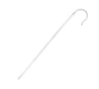 RmKbe Children Dance Cane Magician Crutch Stick White Scepter Halloween Walking Cane Prop Crutch Jazz Dance Props for Kids Adult