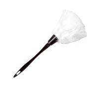 RmKbe Halloween Feather Duster Halloween Plume Duster Maid Duster Prop Halloween Maid Costume for Party Cosplay (White)