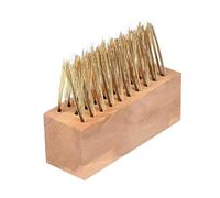 RmKbe Weed Wire Brush Patio Cleaner Brush Yard Steel Bristles Garden Patio Weed Brush Replacement Gardening Weeding Tool for Patio Garden