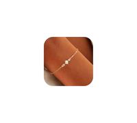 RMMD Gold Tennis Bracelets for Womens-Gold Bracelet for Women Zirconia Charm Copper Bracelet Sparkle Diamond Bracelets Gift for Wife Girlfriend Mom on Valentine's Day Anniversary