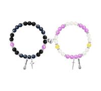 RMMD K Pops DemOn-Hunters Merch Move Inspired Bracelets Stretch Couples Beaded Bracelets Touch Bracelet Couple Long Distance Jewelry Accessories Gifts for Fans