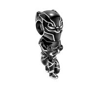 RMMY 925 Sterling Silver Beads Aniaml Leopard Warrior Dangle Charm for Bracelet Necklace Christmas Mother's Day Jewelry for Women with Zirconia