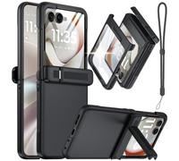 RMOCR for Motorola Razr 2026/2025/2024 Case with Lanyard,Black