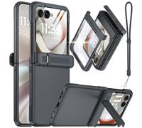 RMOCR for Motorola Razr 2026/2025/2024 Case with Lanyard,Grey