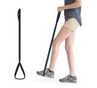 RMS 35 Inch Long Leg Lifter - Durable & Rigid Hand Strap & Foot Loop - Ideal Mobility Tool for Wheelchair, Hip & Knee Replacement Surgery (35 Inch Long)
