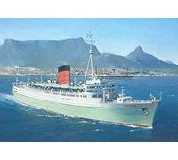 RMS Caronia Table Mountain Cunard Ocean Liner Cruise Ship Birthday Card
